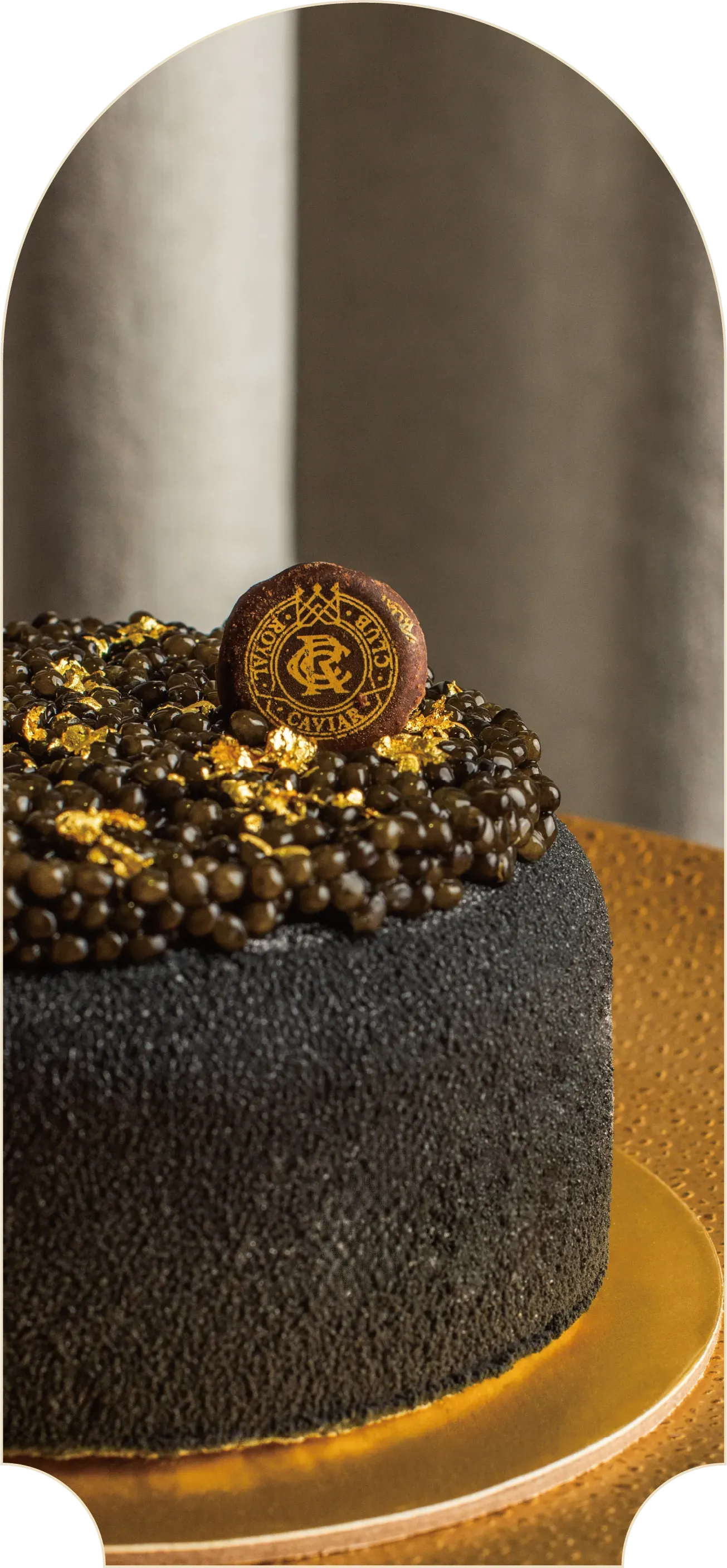 Caviar Cake 1